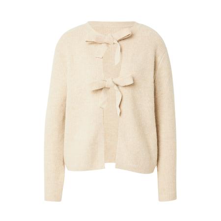 Pieces PIECES Gebreid vest Silly beige