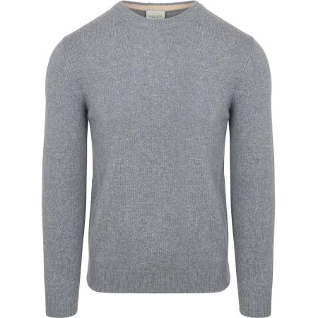 Profuomo Pullover Wol Blend Blauw