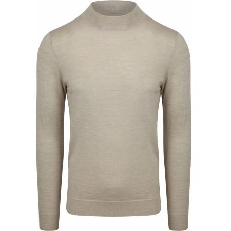 Profuomo Turtleneck Trui Merino Ecru