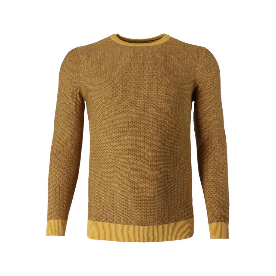 Marvelis Casual Trui ronde hals lichtgeel, Effen Geel