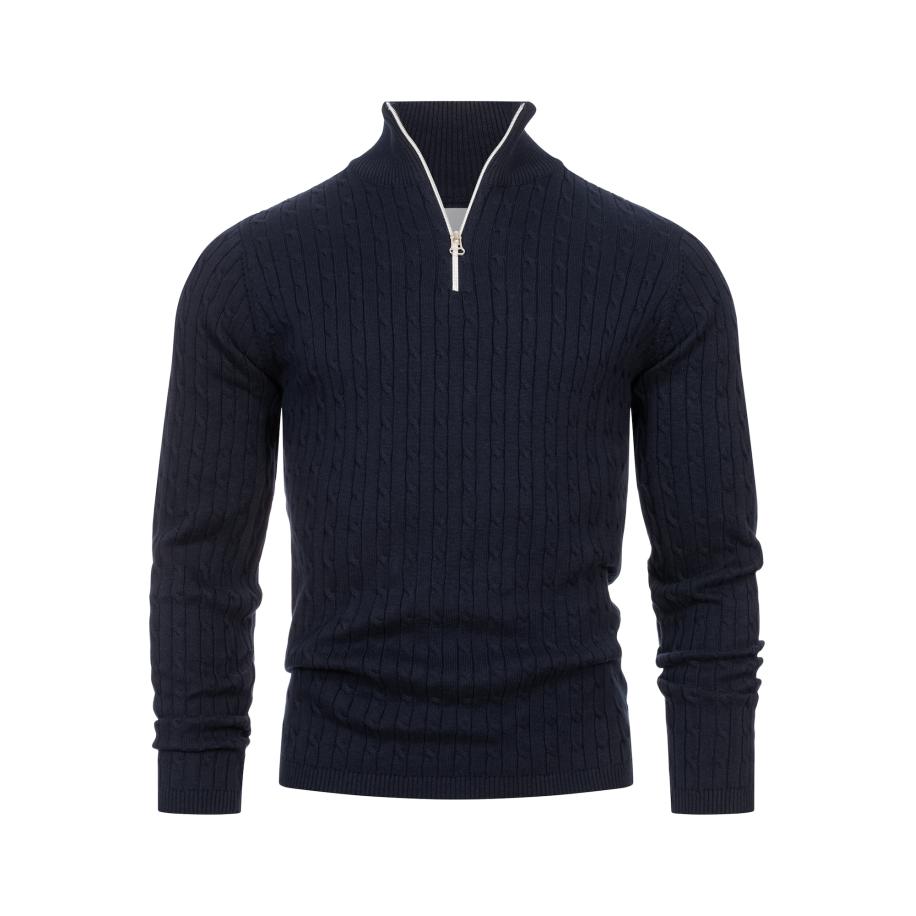 Kronstadt Kronstadt Trui Cable navy -