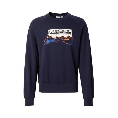 Napapijri NAPAPIJRI Sweatshirt BAISE blauw / marine / oranje / wit