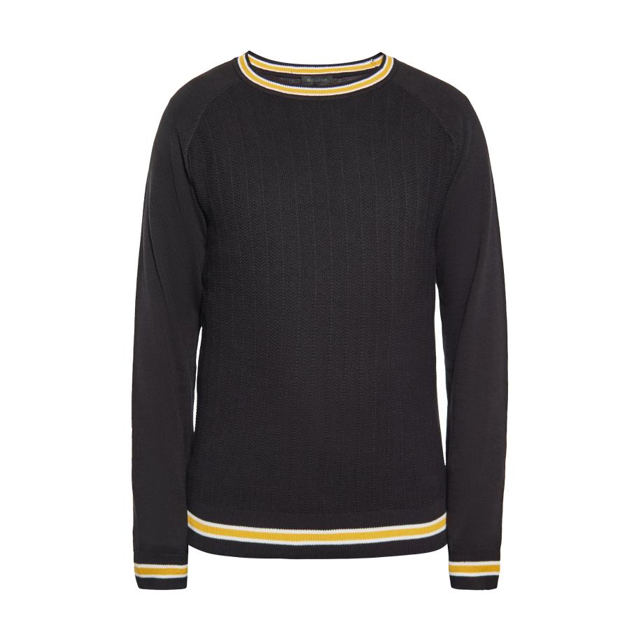 boline boline Trui geel / zwart / wit -