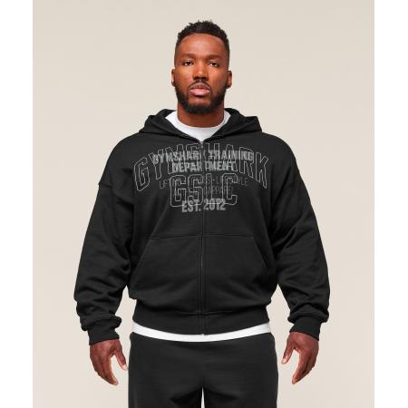 Gymshark Authentic Apparel Zip Up Hoodie Black