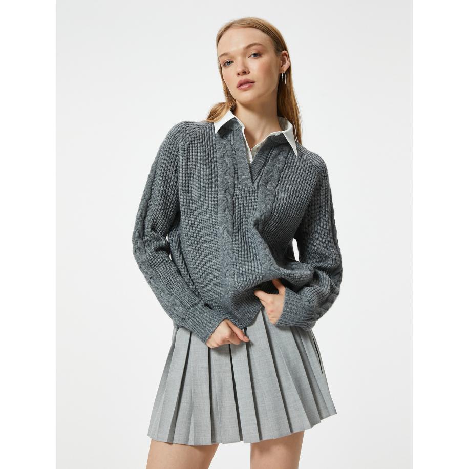 Koton Koton Trui grijs -