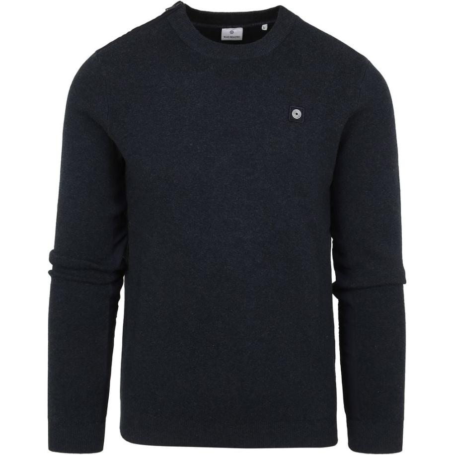 Blue Industry Trui Grijs Zipper Grijs