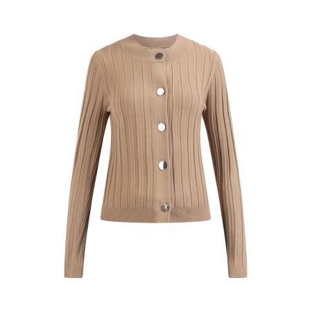 DreiMaster DreiMaster Klassik Gebreid vest sand