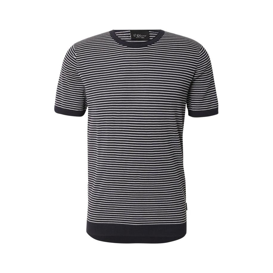 s.Oliver BLACK LABEL s.Oliver BLACK LABEL Trui navy / wit -