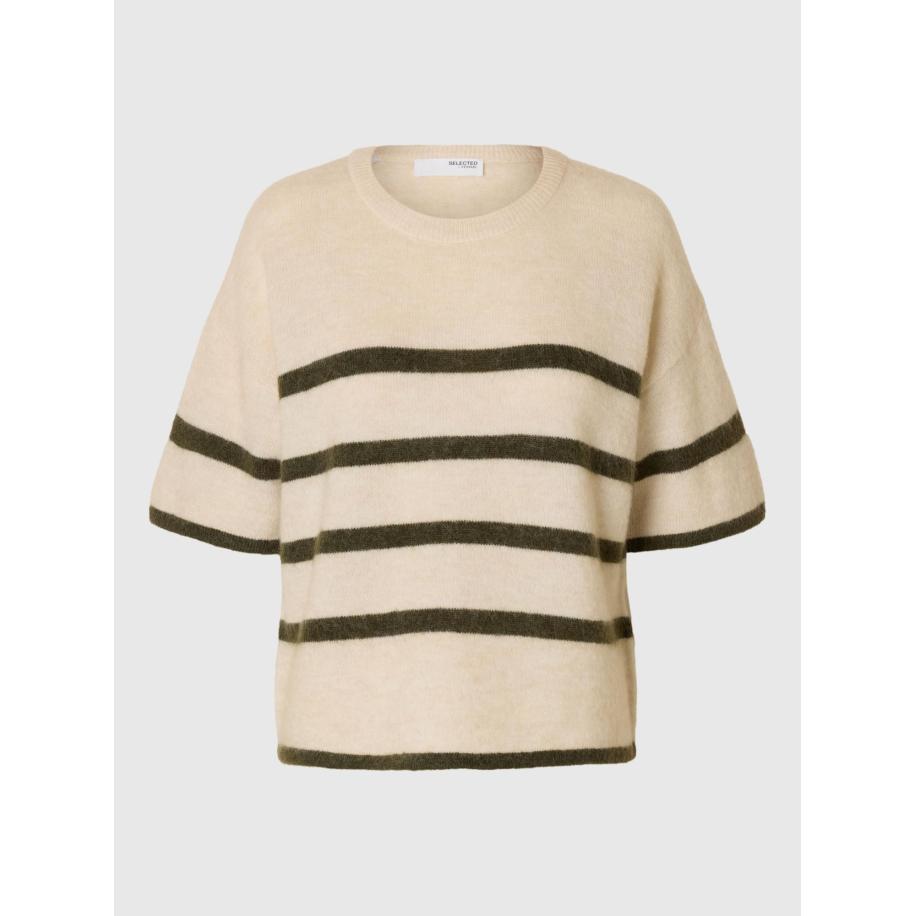 Selected SELECTED Trui donkerbruin / taupe -