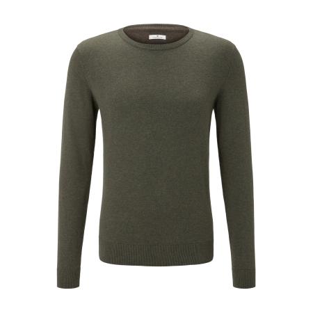 TOM TAILOR Trui donkergroen
