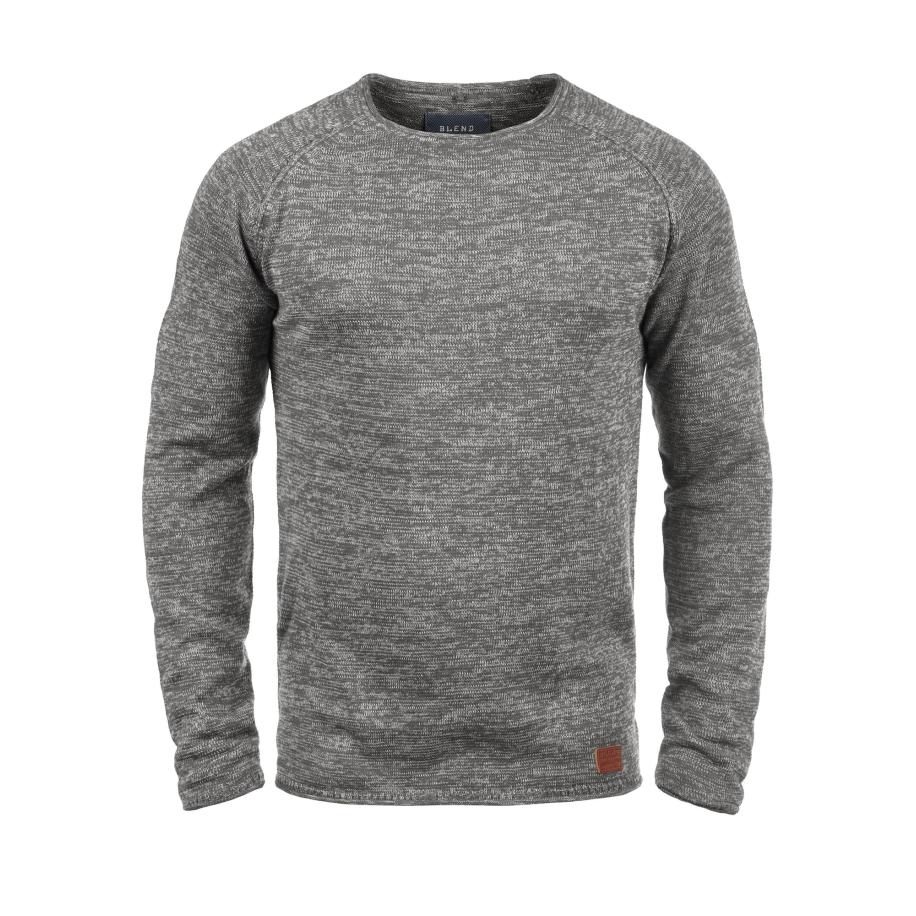 Blend BLEND Trui Dan bruin / grijs -