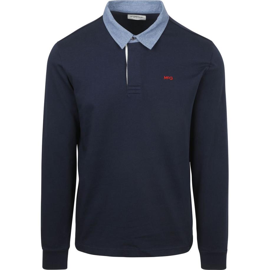 McGregor Rugbyshirt Navy Blauw
