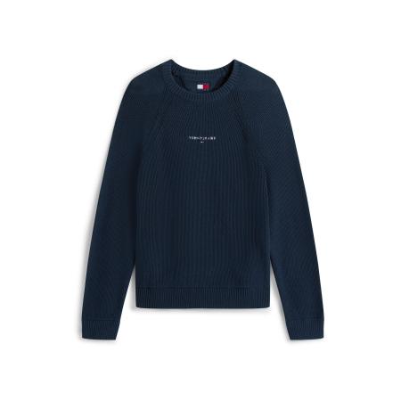 Tommy Jeans Tommy Jeans Trui navy / wit