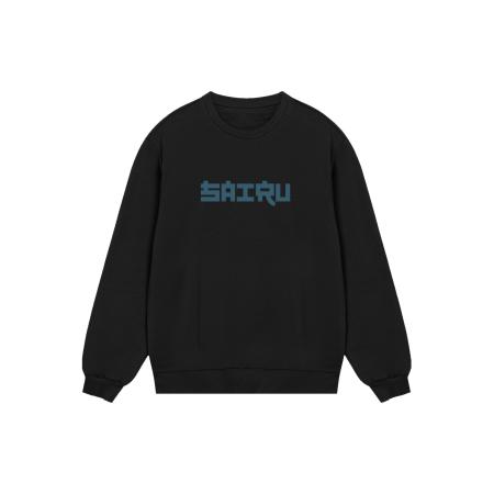 F4NT4STIC F4NT4STIC Sweatshirt Koi Fish Japan Streetstyle azuur / aqua / zwart
