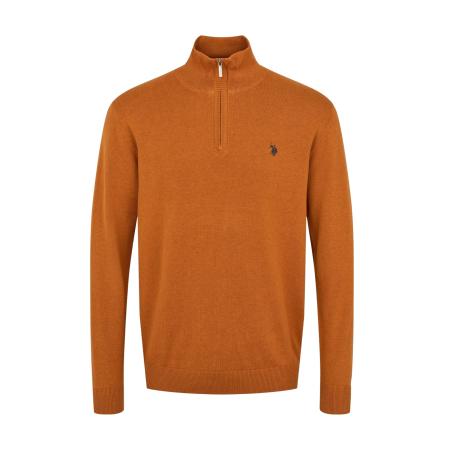 U.S. Polo Assn. U.S. POLO ASSN. Trui Brison donkeroranje