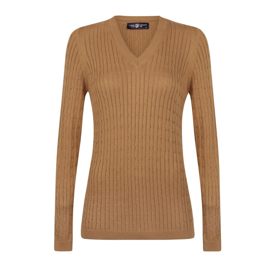 Jimmy Sanders Jimmy Sanders Trui camel -