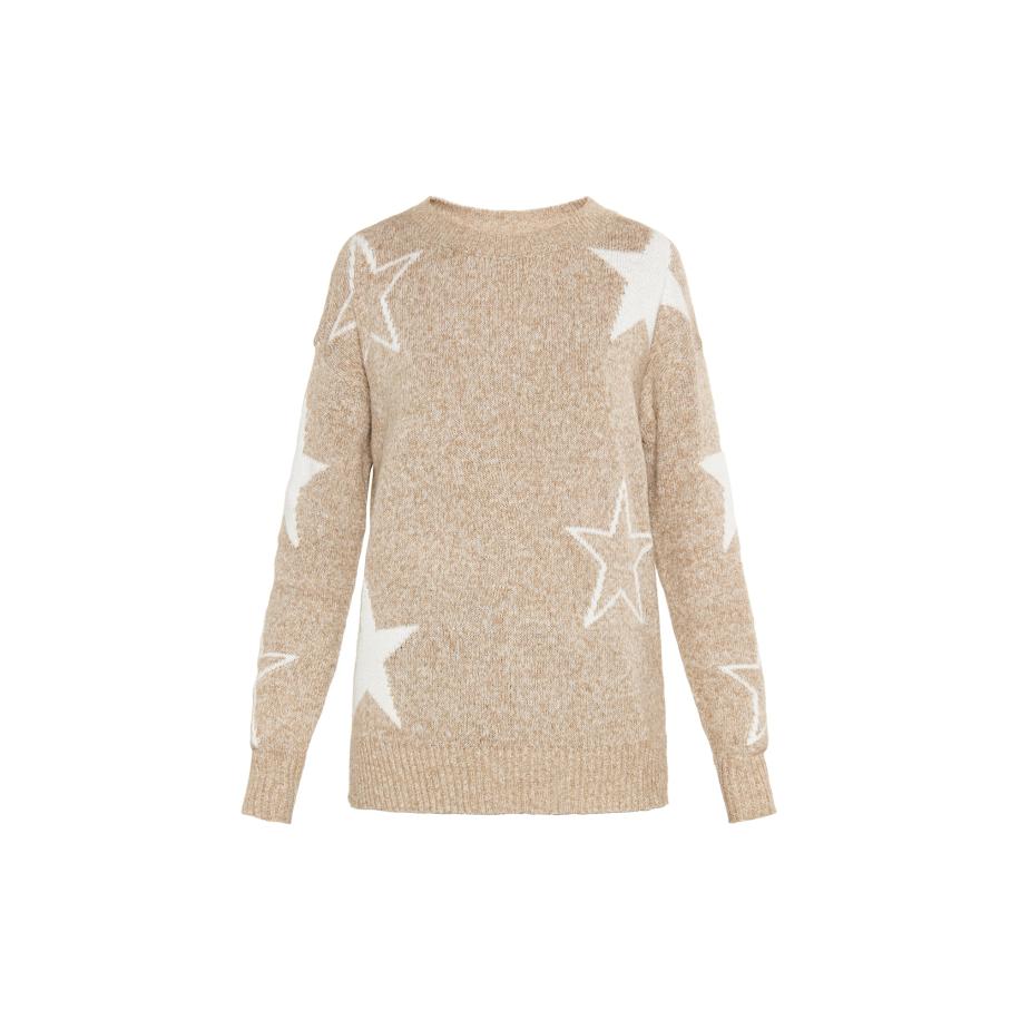 SANIKA SANIKA Trui Fashion Look beige gemêleerd / offwhite -