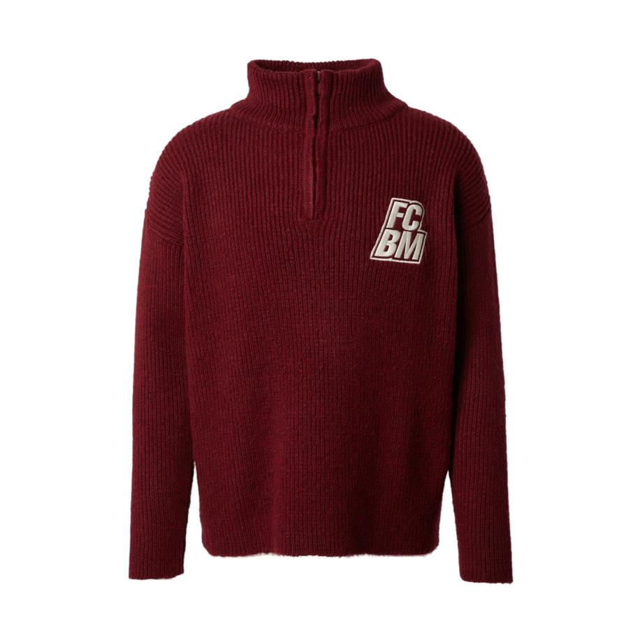 FCBM FCBM Trui Carl bourgogne / wit -