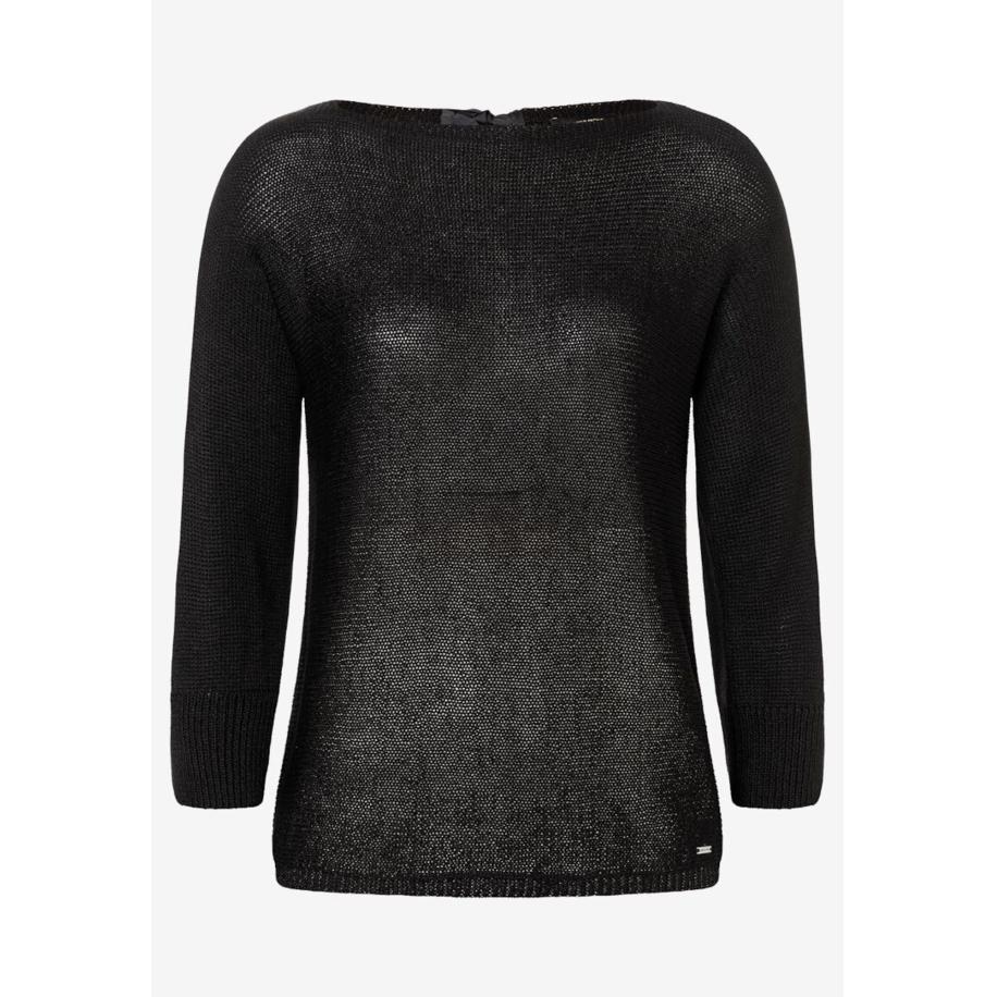 More & More MORE & MORE Trui Dolman zwart -