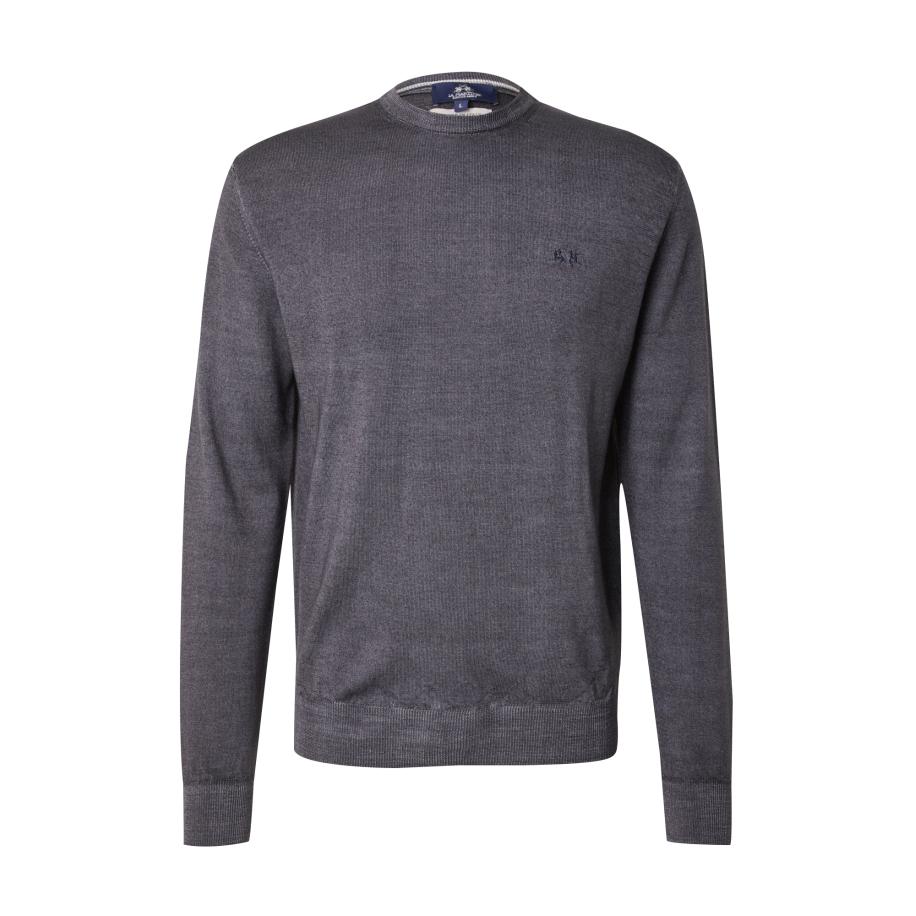 La Martina La Martina Trui donkergrijs -