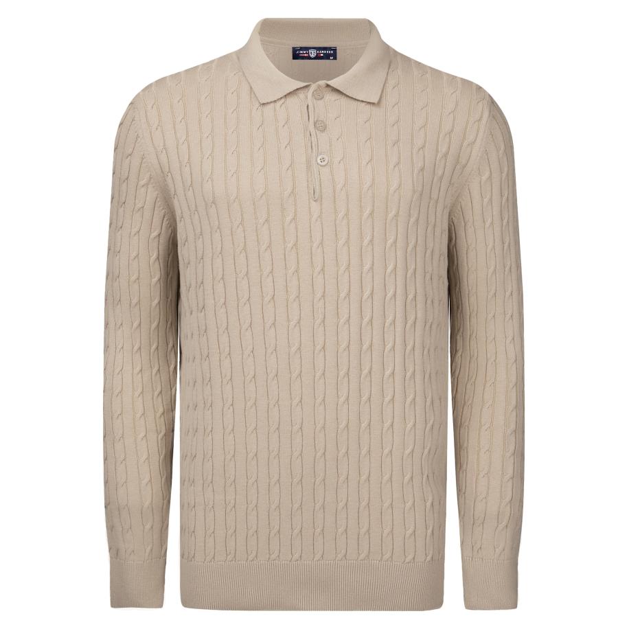 Jimmy Sanders Jimmy Sanders Trui beige -