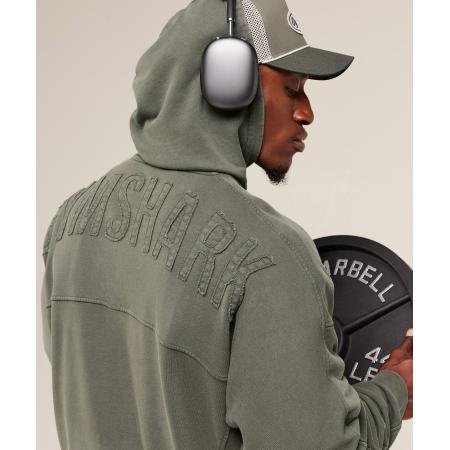Gymshark Power Washed Hoodie GS Strength Green