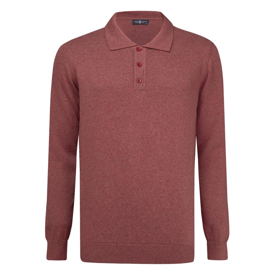 Jimmy Sanders Jimmy Sanders Trui framboos / lichtroze -