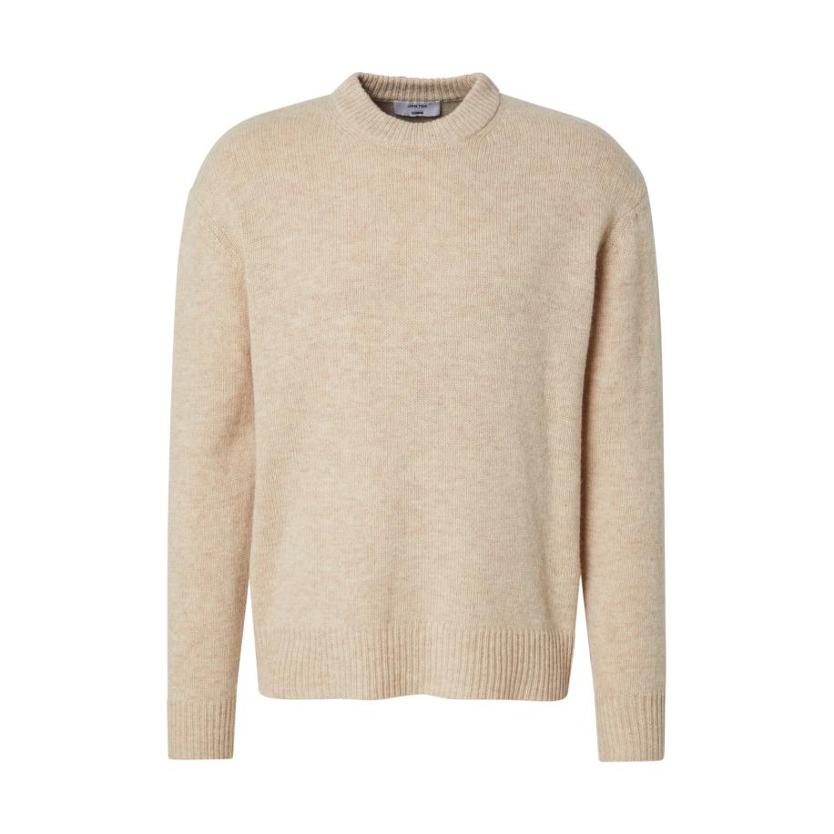 DAN FOX APPAREL DAN FOX APPAREL Trui Essential beige gemêleerd -