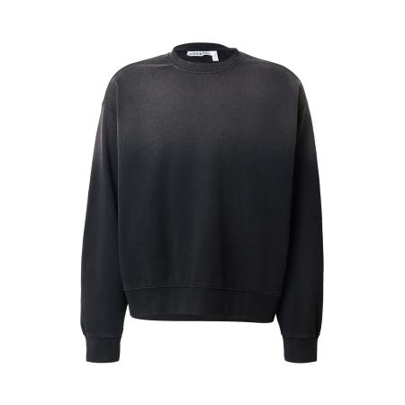 WEEKDAY Sweatshirt Vic antraciet / zwart