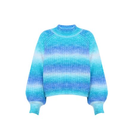 MYMO MYMO Trui blauw / turquoise / pastelblauw