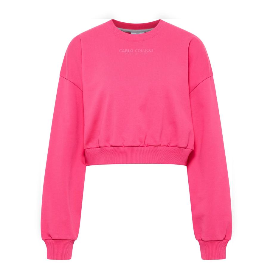 carlo colucci Carlo Colucci Sweatshirt Durante pink -