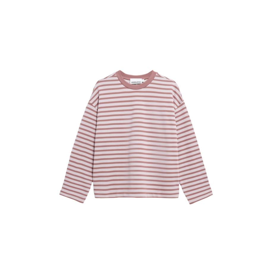 Armedangels ARMEDANGELS Sweatshirt Maarlen mauve / rosé -