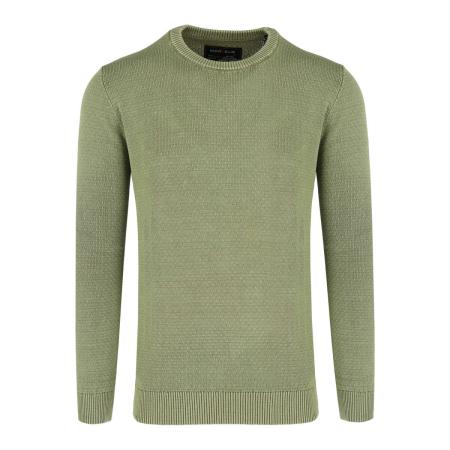 Marvelis Casual Trui ronde hals modder, Effen