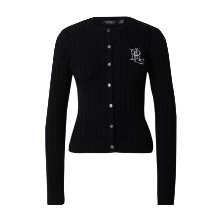 Lauren Ralph Lauren Lauren Ralph Lauren Gebreid vest zilvergrijs / zwart