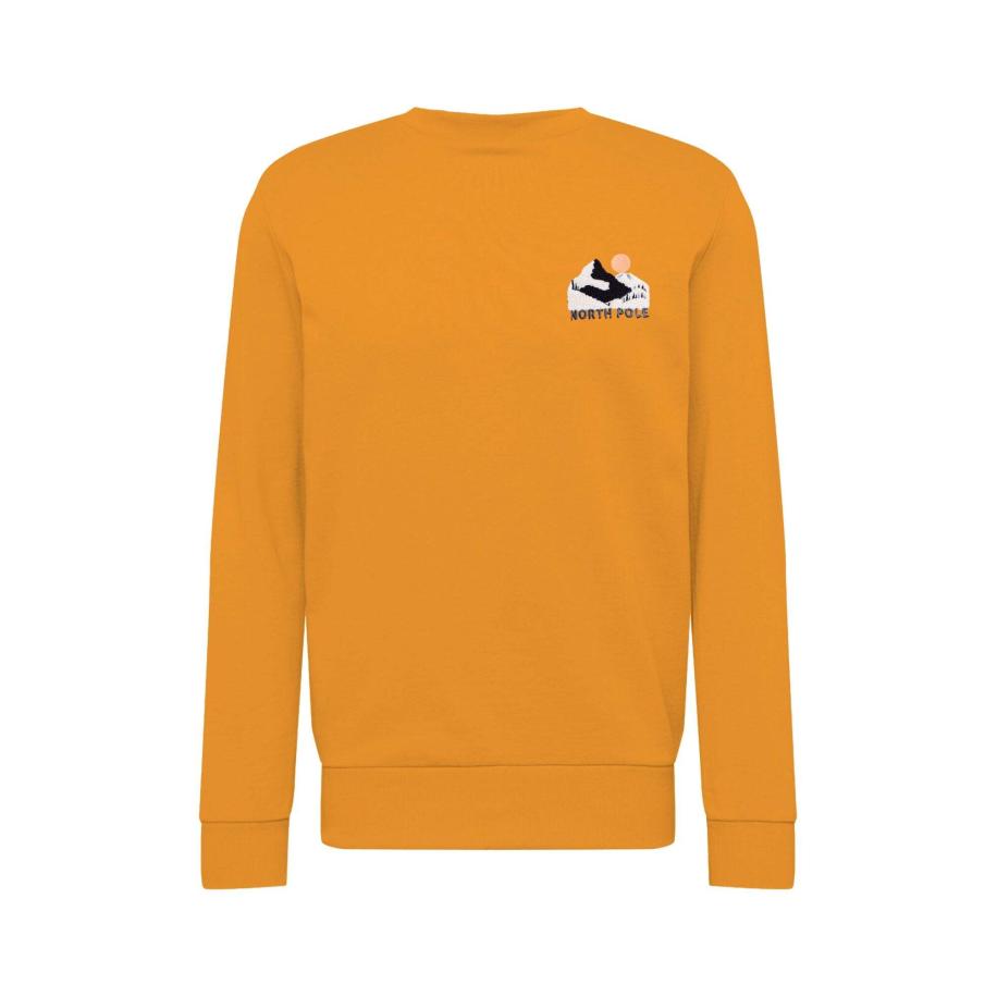 WESTMARK LONDON WESTMARK LONDON Sweatshirt Destination oranje / zwart / offwhite -