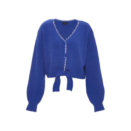 NAEMI NAEMI Gebreid vest royal blue/koningsblauw