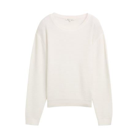 Tom Tailor TOM TAILOR DENIM Trui offwhite