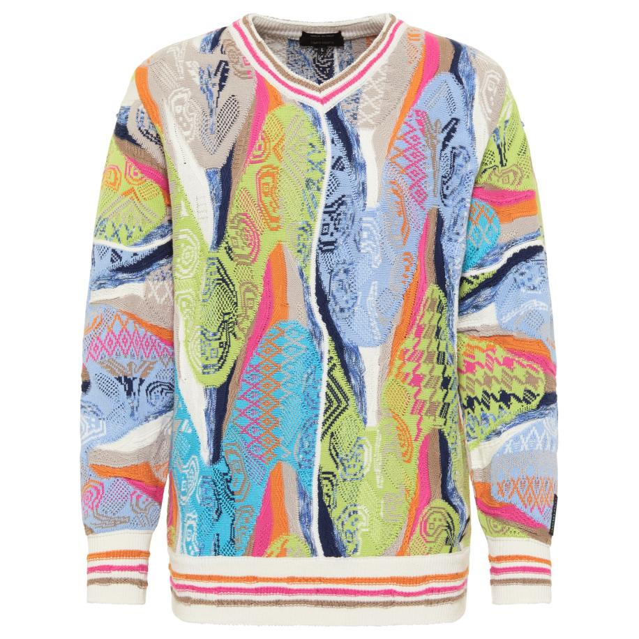 carlo colucci Carlo Colucci Trui Cucinato gemengde kleuren -