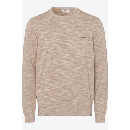 Brax Trui ronde hals, Melange