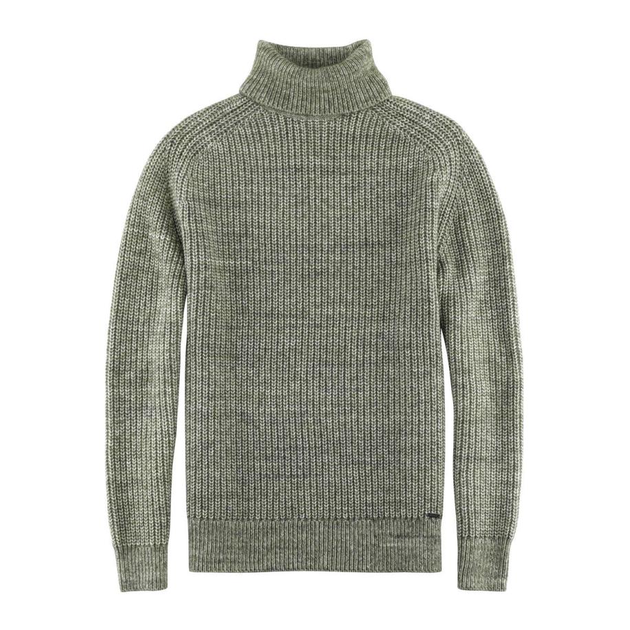 OLYMP Casual Coltrui olijf, Effen Groen