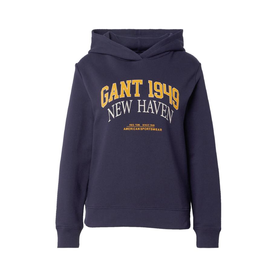 Gant GANT Sweatshirt donkerblauw / geel / wit -