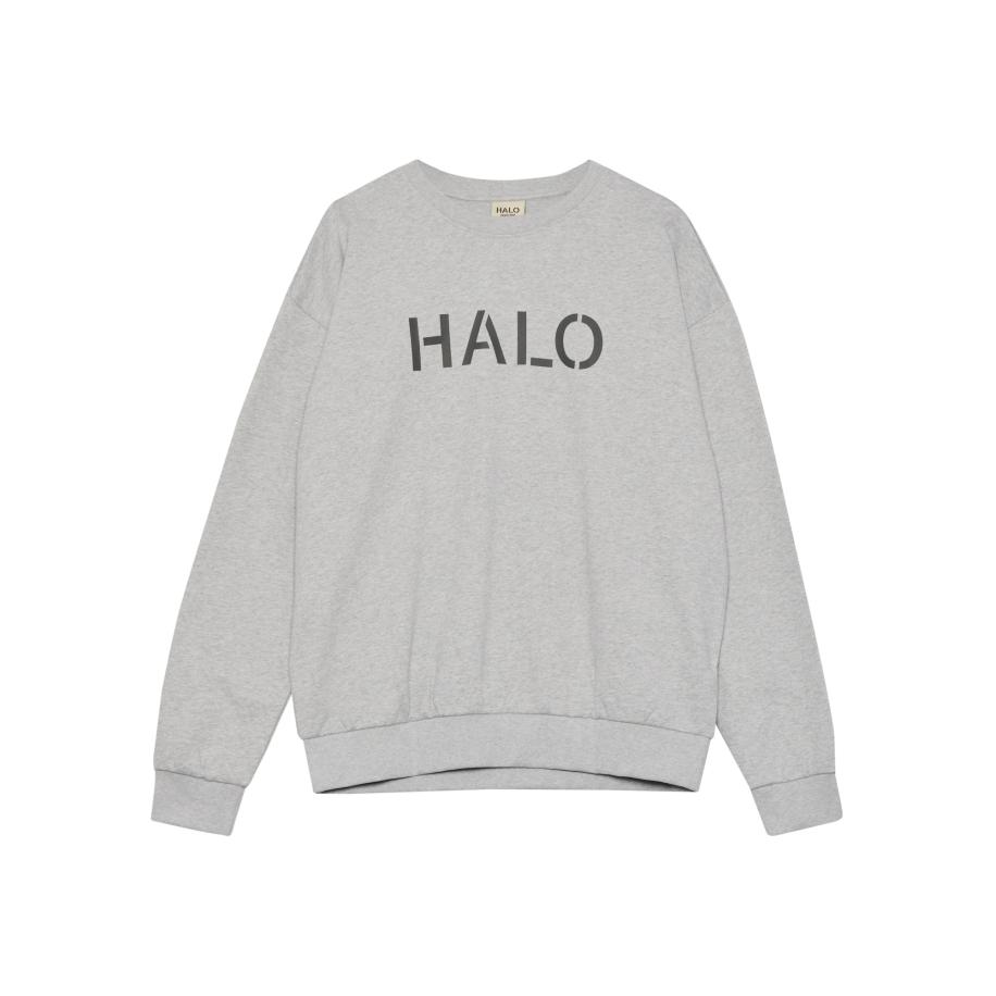 Halo HALO Sweatshirt grijs / grijs gemêleerd -