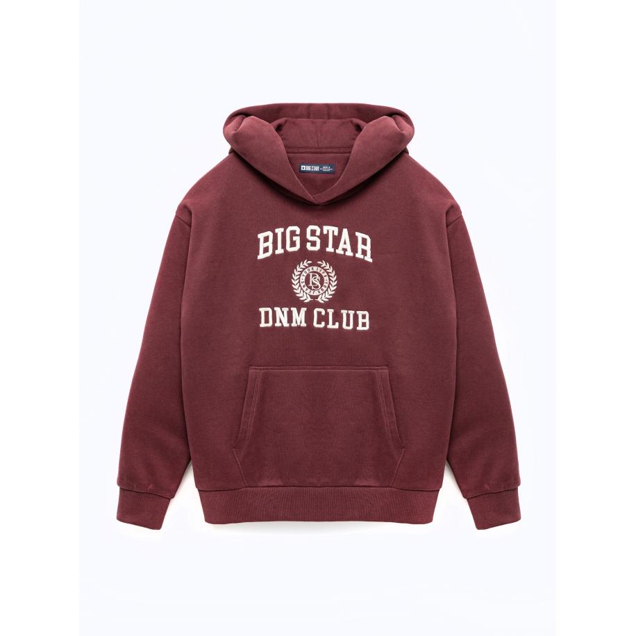 Big Star BIG STAR Sweatshirt MERTA donkerrood -