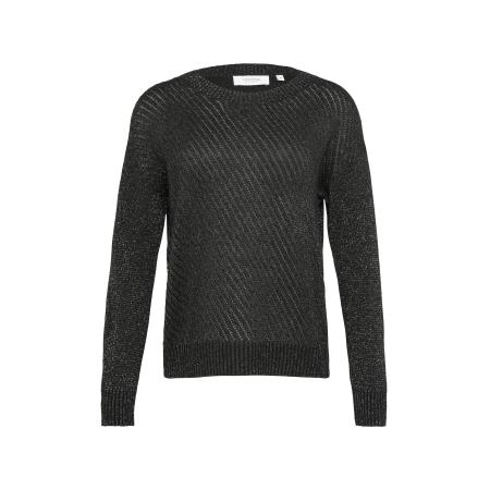 comma casual identity comma casual identity Trui zwart / zilver