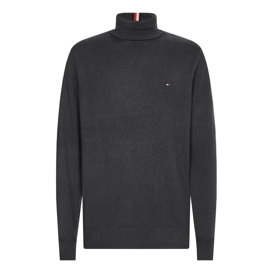 Tommy Hilfiger TOMMY HILFIGER Trui navy / antraciet / rood / wit -