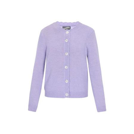 DreiMaster DreiMaster Vintage Gebreid vest lavendel