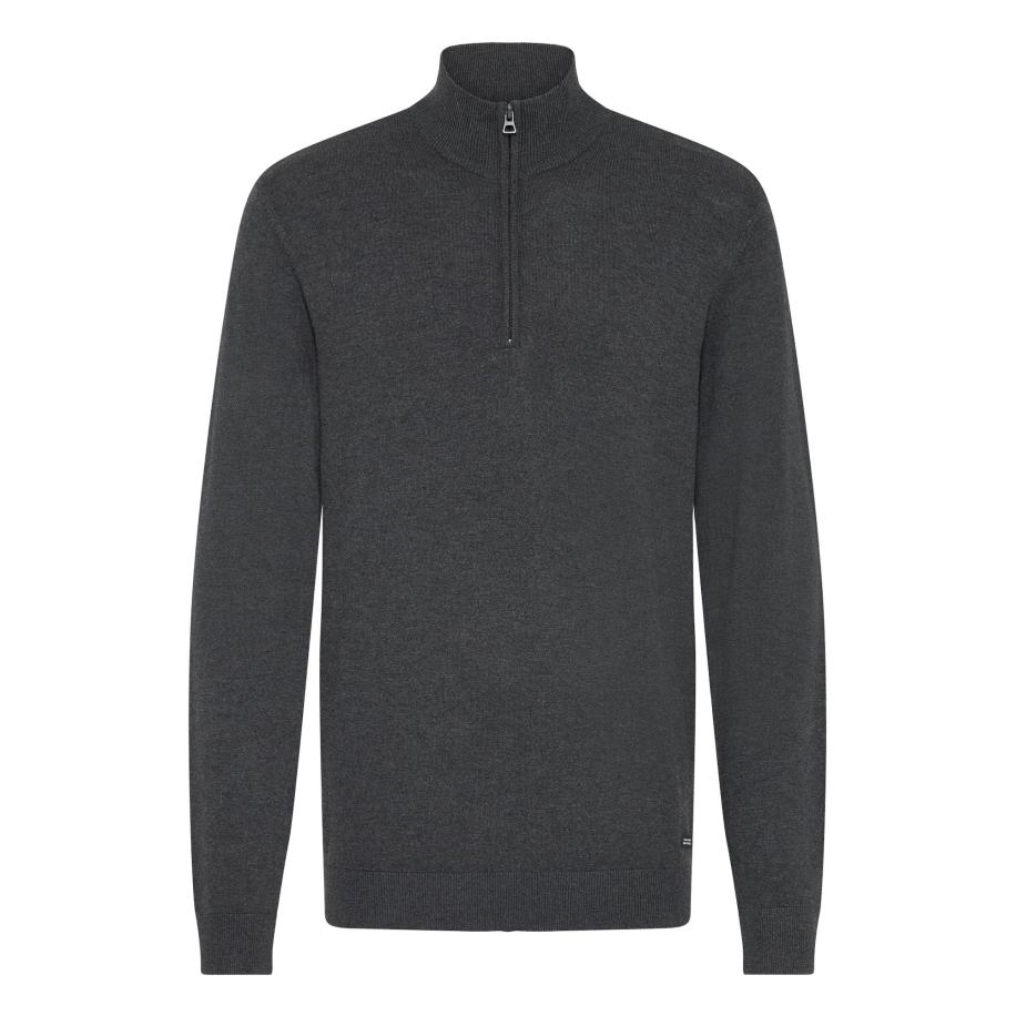 BLEND Trui BHWebex donkergrijs Grijs