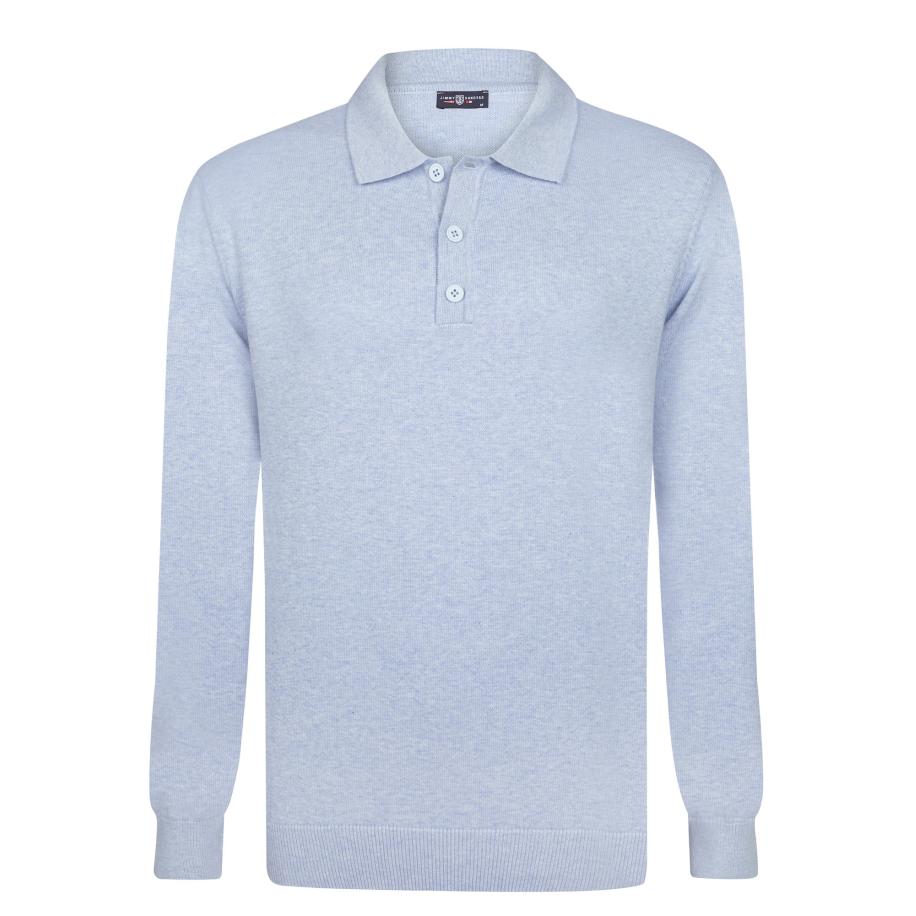 Jimmy Sanders Jimmy Sanders Trui blauw gemêleerd -