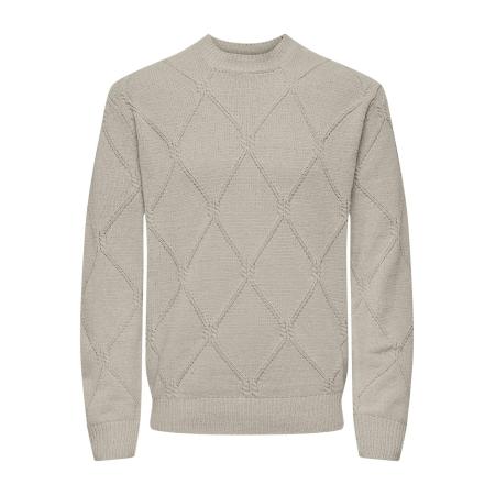 Only & Sons Trui Farid taupe