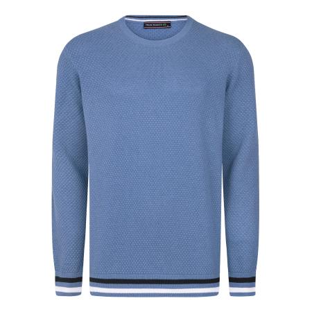 Felix Hardy Felix Hardy Trui indigo / zwart / wit